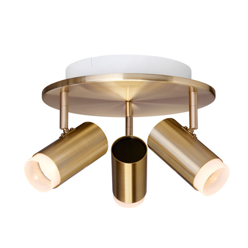 Deckenstrahler 3 Flammig Messing / Khg Deckenleuchte 8 Flammig Messing